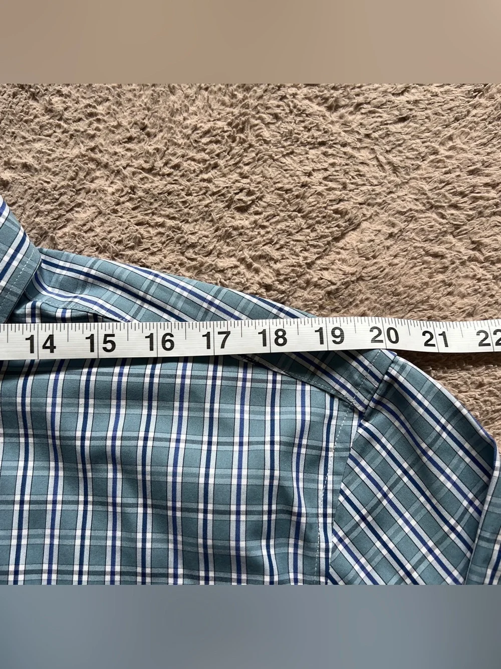 J. Crew Thompson‎ Shirtings Wrinkle Free Plaid Button Down Shirt Western Sz XL